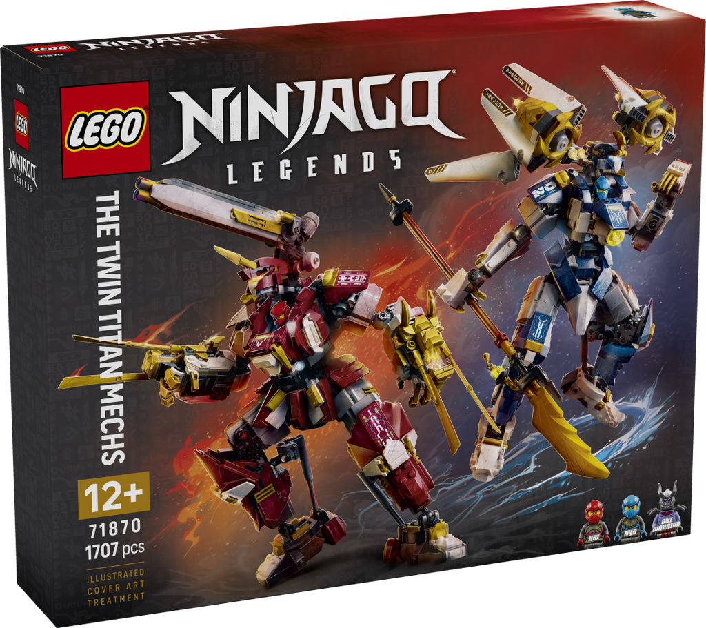 LEGO NINJAGO 71870 The Twin Titan Mechs
