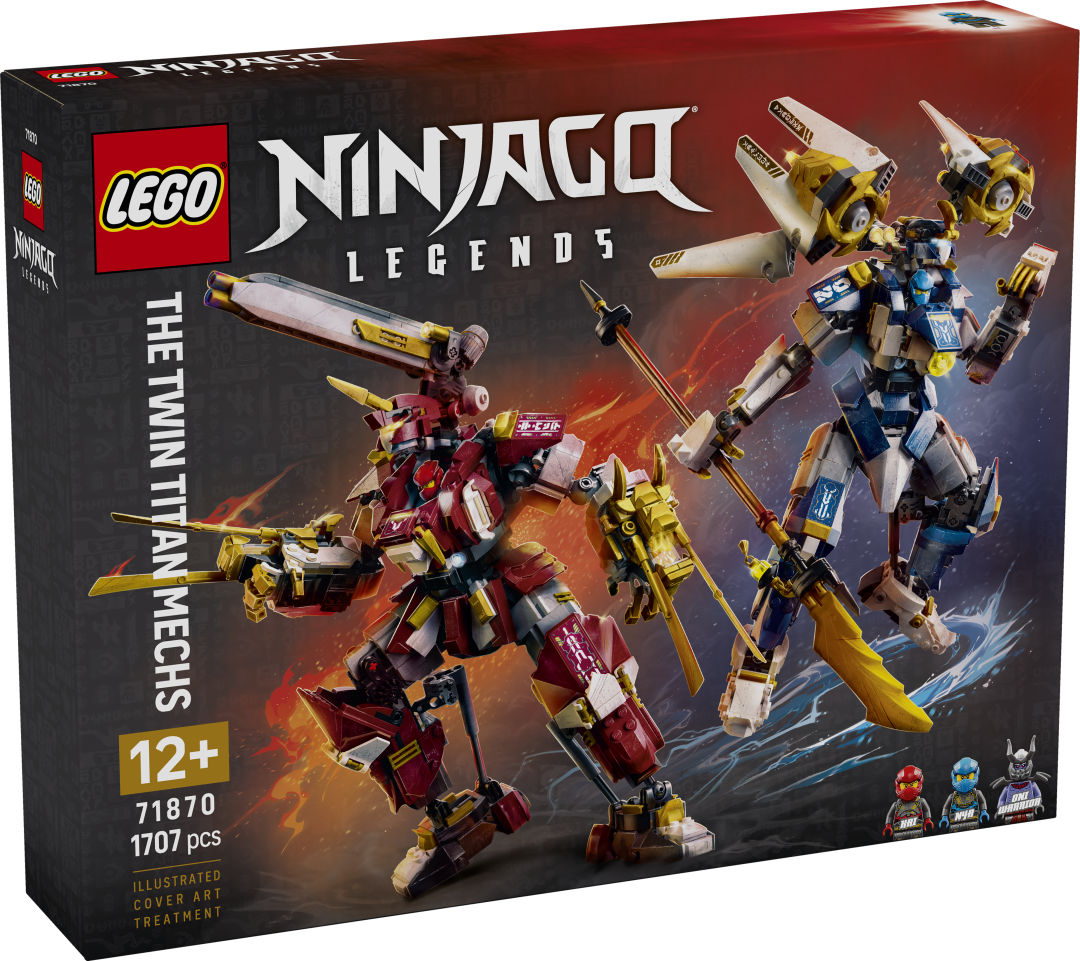LEGO NINJAGO 71870 The Twin Titan Mechs