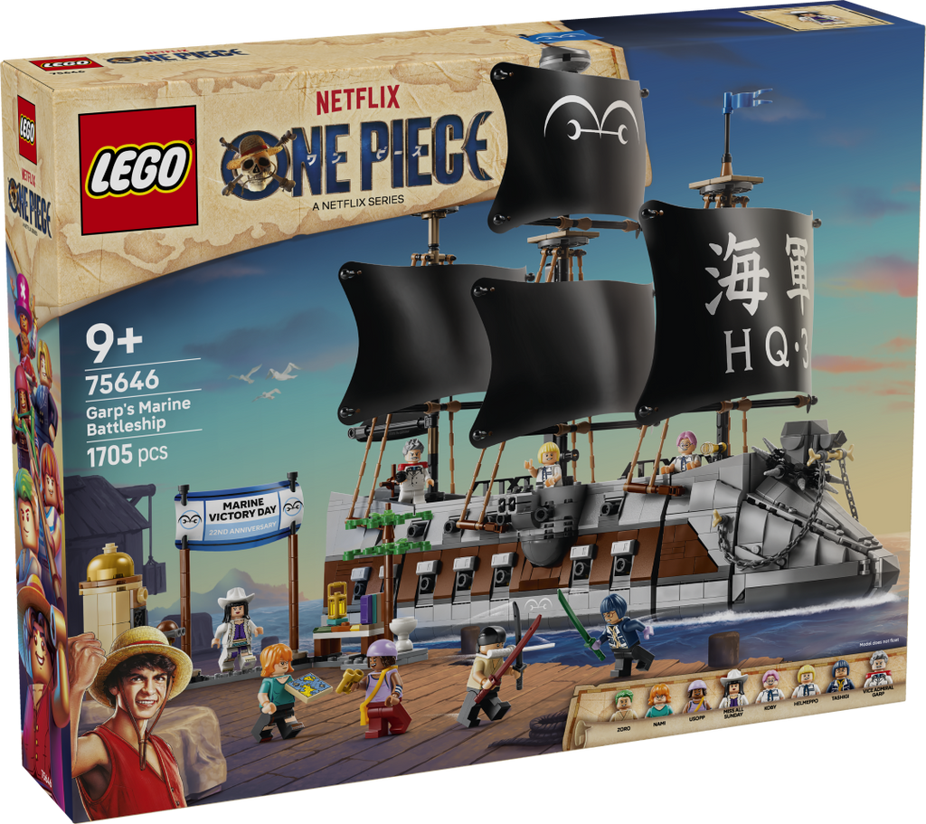 LEGO One Piece 75646 Garp's Marine Battleship