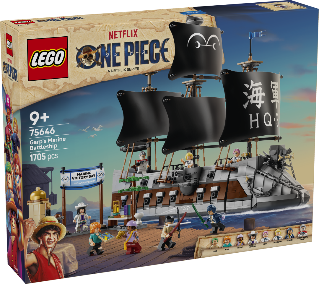 LEGO One Piece 75646 Garp's Marine Battleship