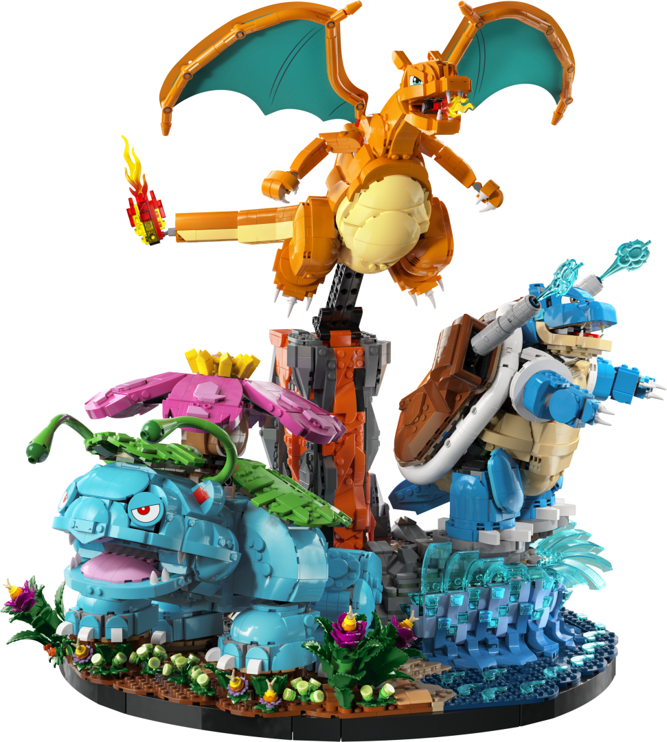 LEGO Pokémon 72153 Venusaur, Charizard and Blastoise