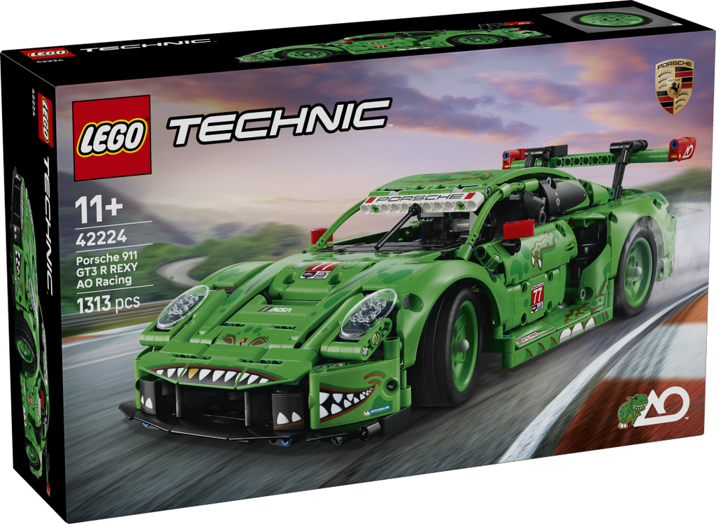 LEGO Technic 42224 Porsche 911 GT3 R REXY AO Racing Car