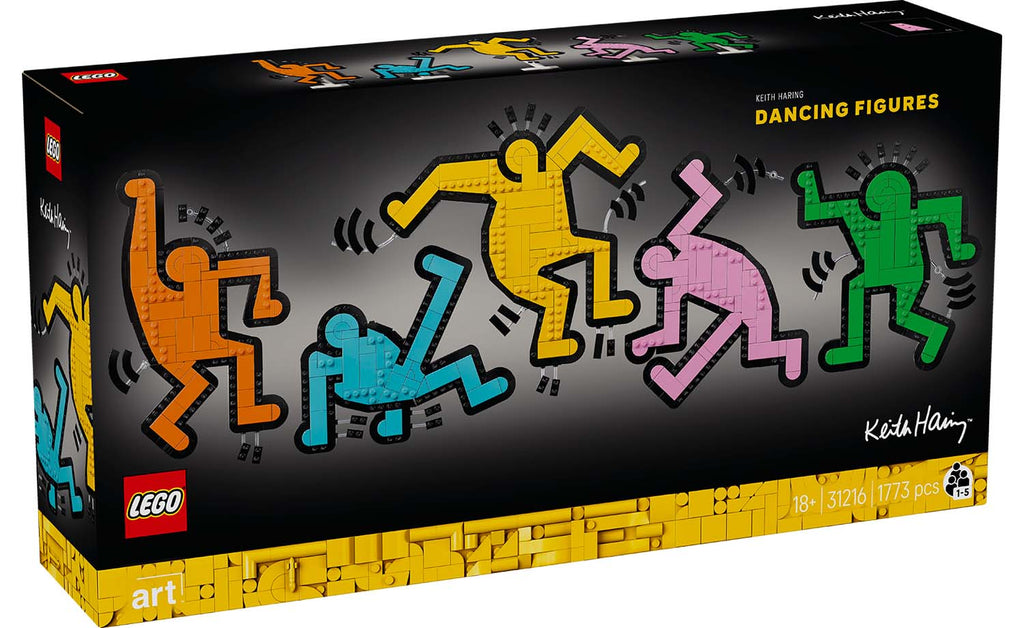 LEGO Art 31216 Keith Haring – Dancing Figures
