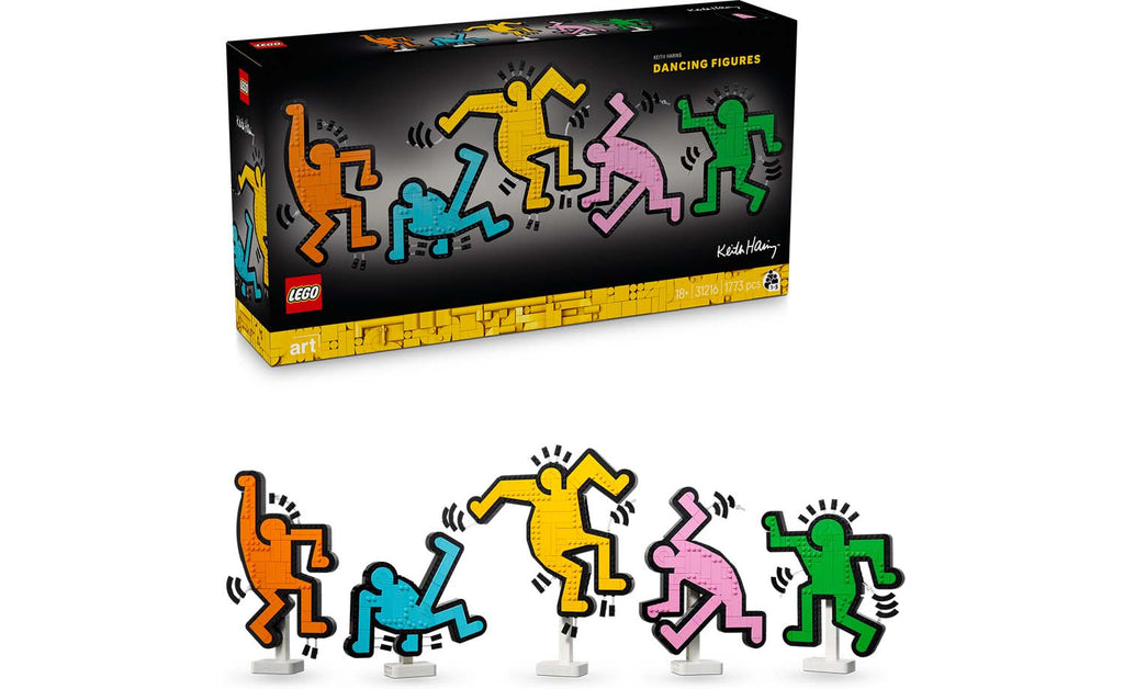 LEGO Art 31216 Keith Haring – Dancing Figures