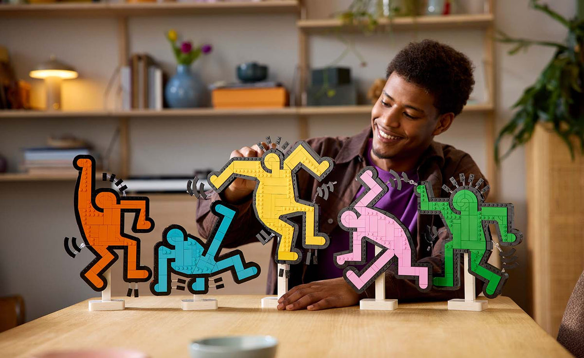 LEGO Art 31216 Keith Haring – Dancing Figures