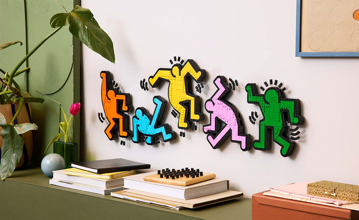 LEGO Art 31216 Keith Haring – Dancing Figures