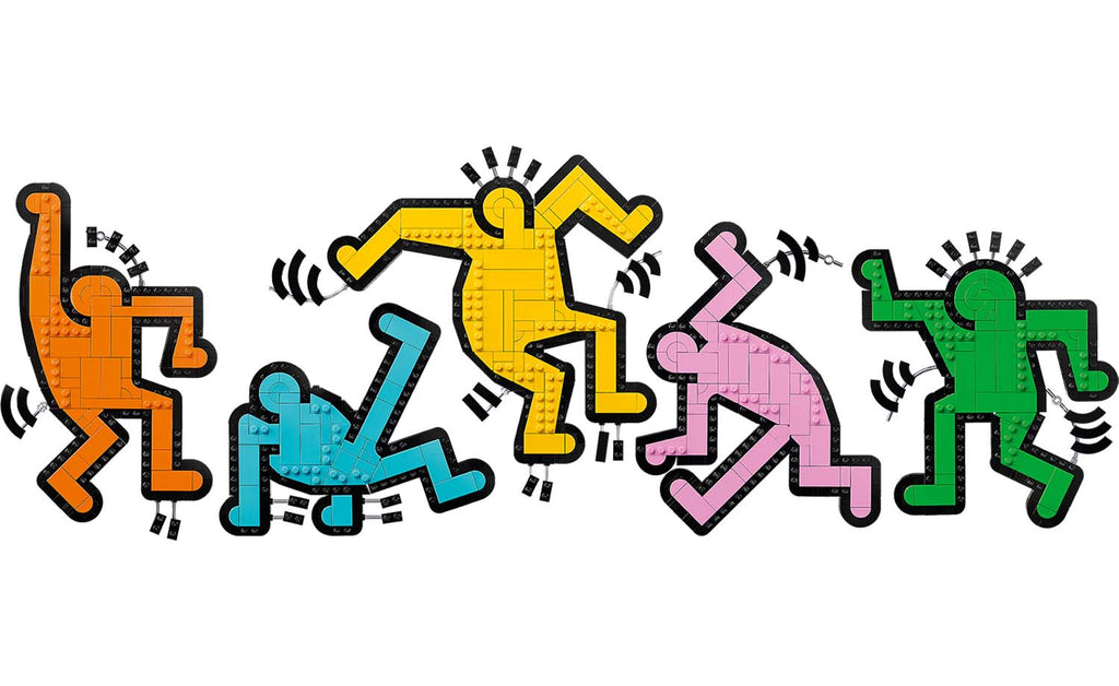 LEGO Art 31216 Keith Haring – Dancing Figures