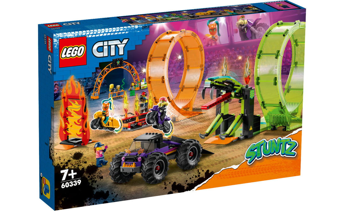 LEGO City 60339 Double Loop Stunt Arena