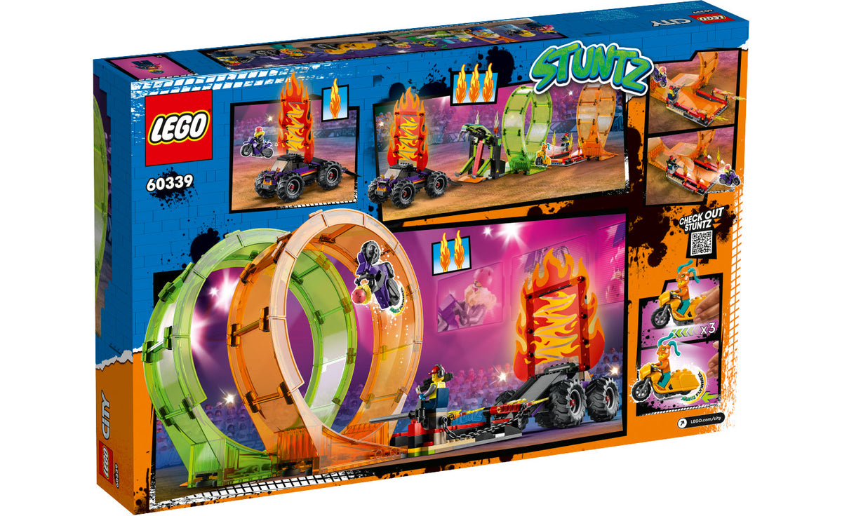 LEGO City 60339 Double Loop Stunt Arena