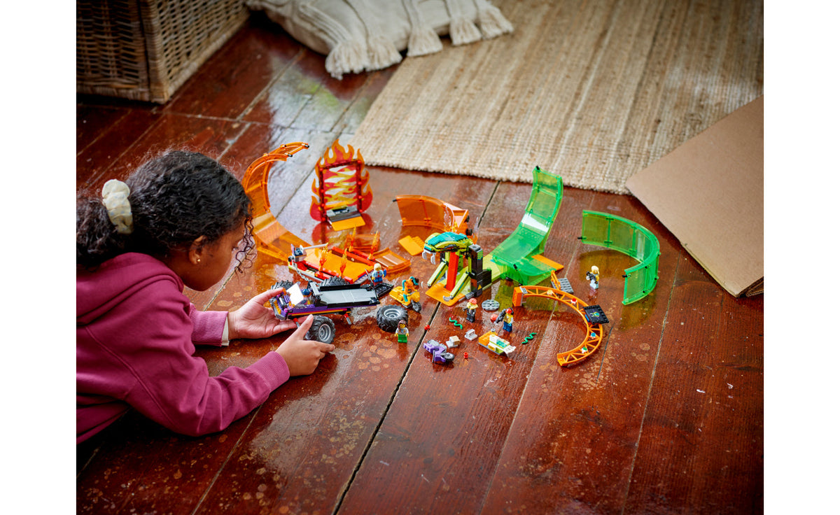 LEGO City 60339 Double Loop Stunt Arena