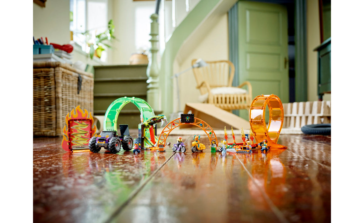 LEGO City 60339 Double Loop Stunt Arena