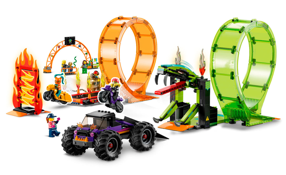 LEGO City 60339 Double Loop Stunt Arena