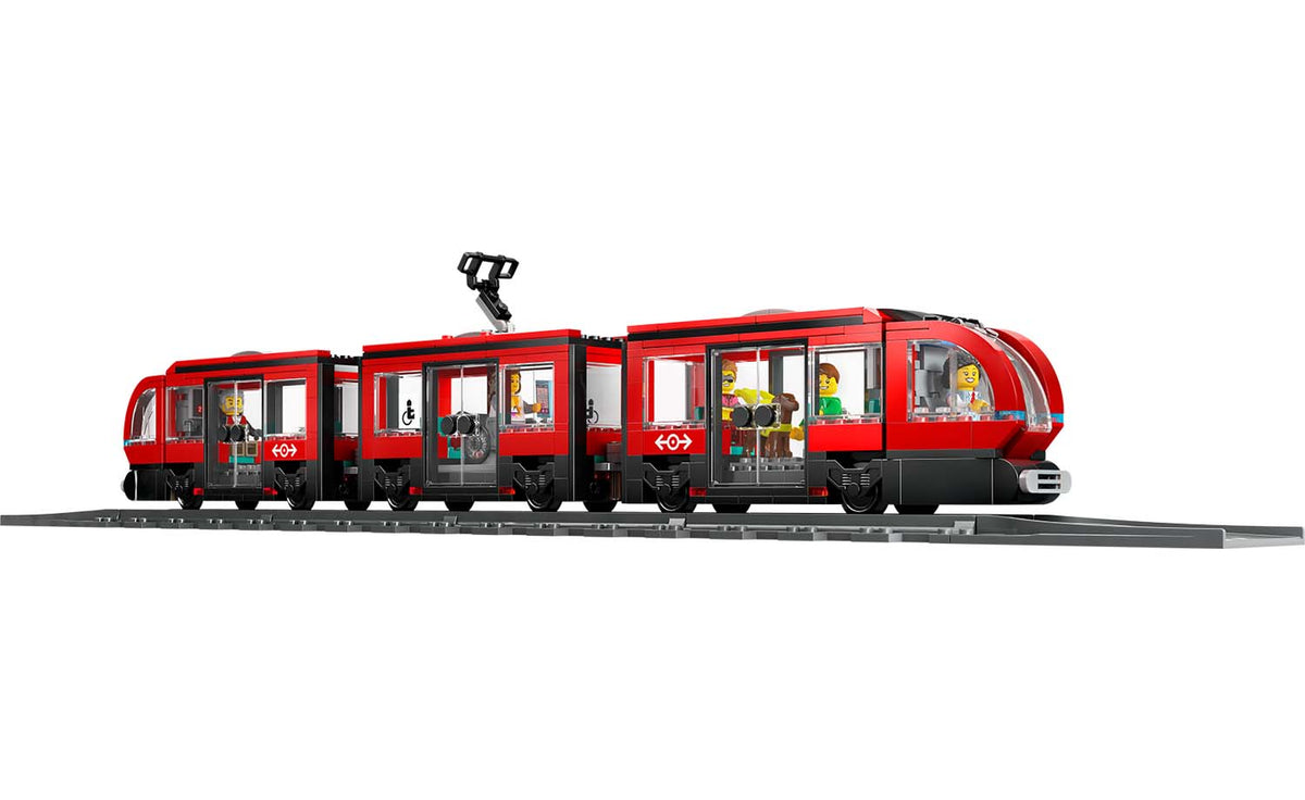 LEGO City 60423 Downtown Streetcar and Station