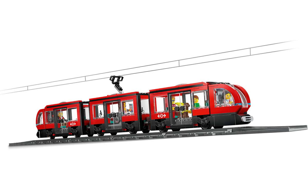 LEGO City 60423 Downtown Streetcar and Station
