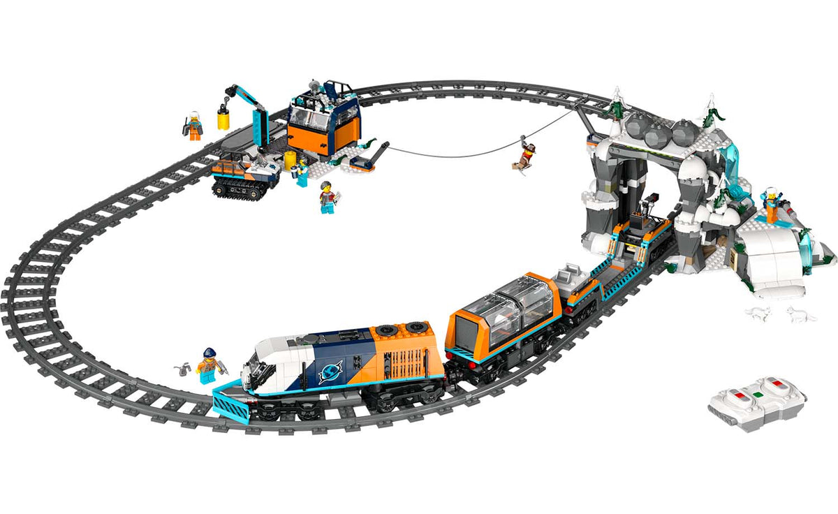 LEGO City 60470 Explorers' Arctic Polar Express Train