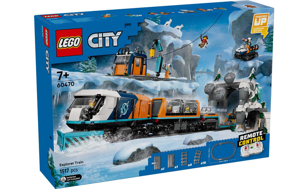 LEGO City 60470 Explorers' Arctic Polar Express Train