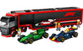LEGO 60445 City F1 Truck with RB20 & AMR24 F1 Cars