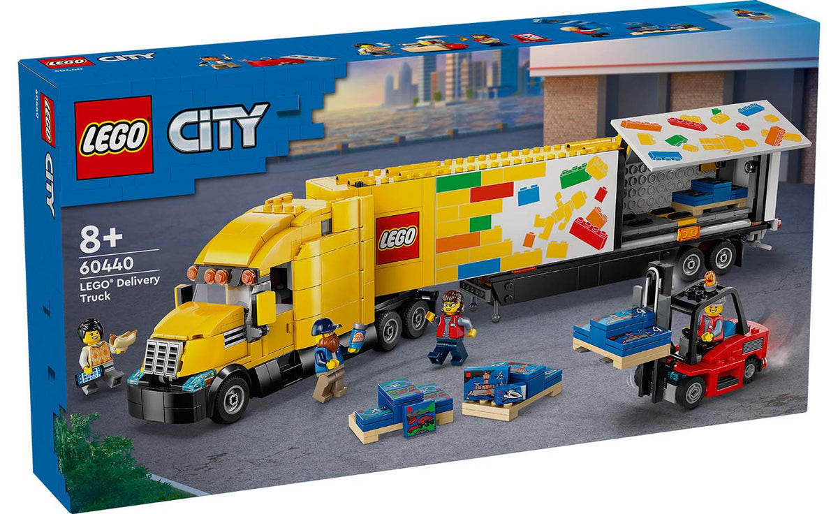 LEGO City 60440 Yellow Delivery Truck