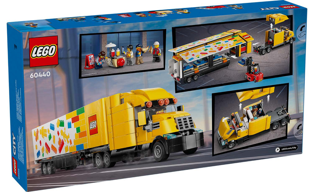 LEGO City 60440 Yellow Delivery Truck