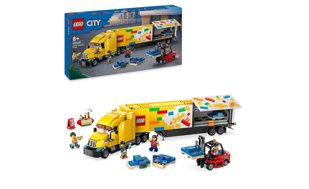 LEGO City 60440 Yellow Delivery Truck