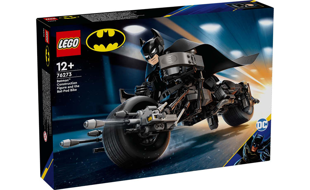 LEGO DC 76273 Batman Construction Figure and the Bat-Pod Bike