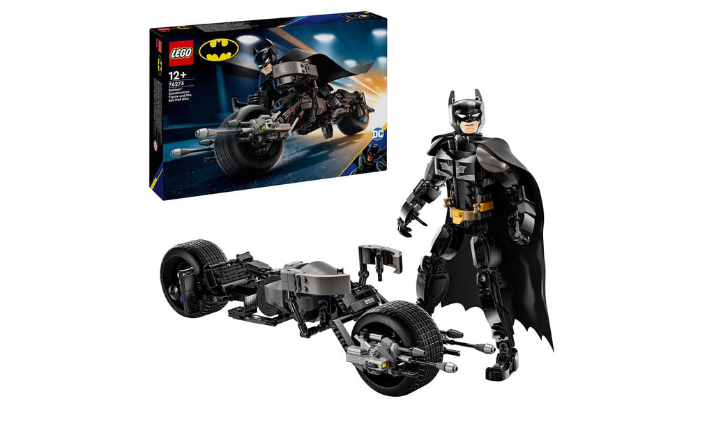 LEGO DC 76273 Batman Construction Figure and the Bat-Pod Bike