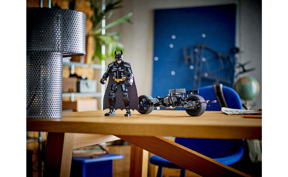 LEGO DC 76273 Batman Construction Figure and the Bat-Pod Bike