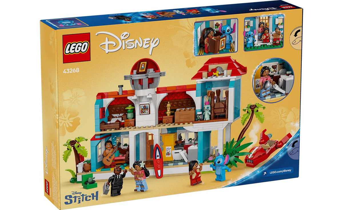 LEGO Disney 43268 Lilo and Stitch Beach House