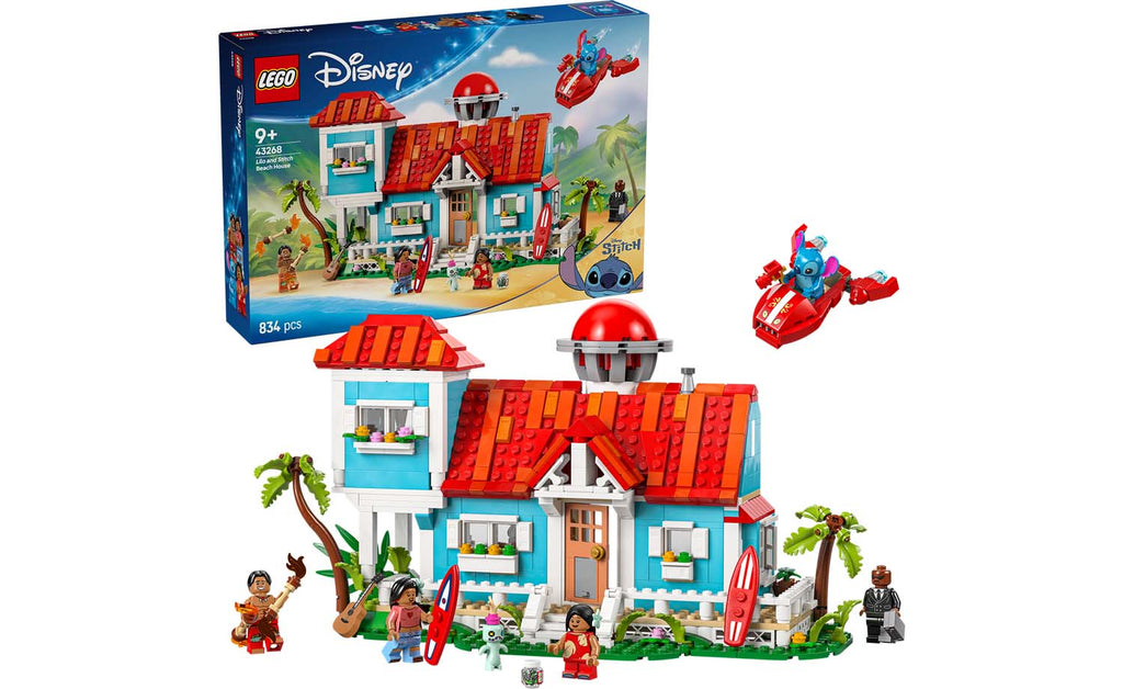 LEGO Disney 43268 Lilo and Stitch Beach House