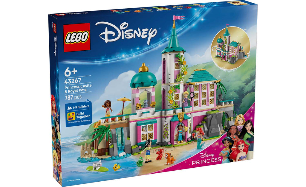 LEGO Disney 43267 Princess Castle & Royal Pets