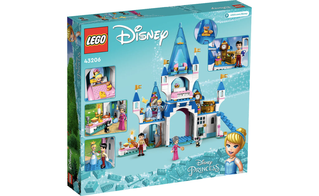 LEGO Disney 43206 Cinderella and Prince Charming's Castle