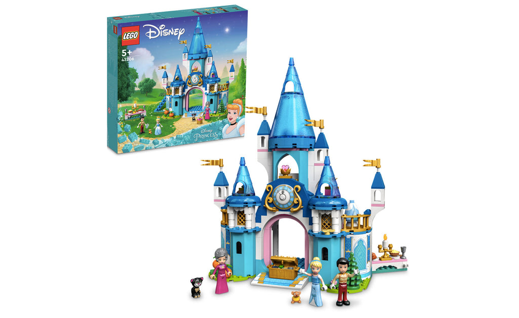LEGO Disney 43206 Cinderella and Prince Charming's Castle