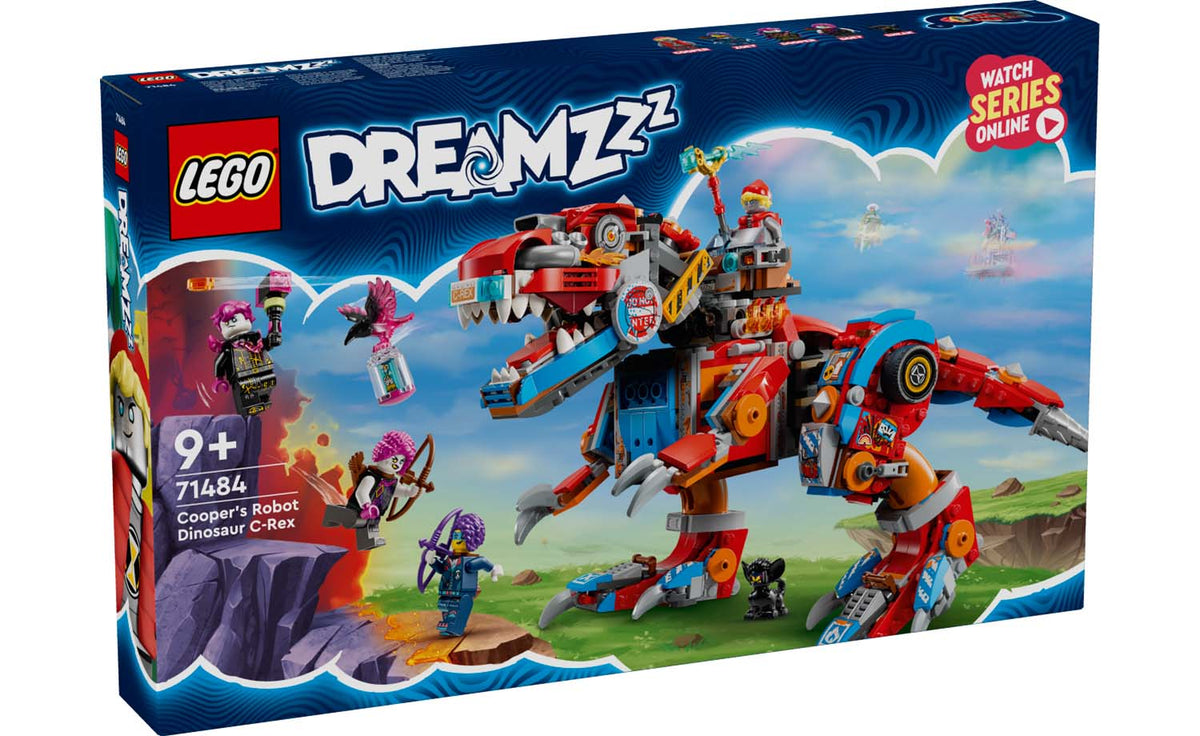 LEGO DREAMZzz 71484 Cooper's Robot Dinosaur C-Rex