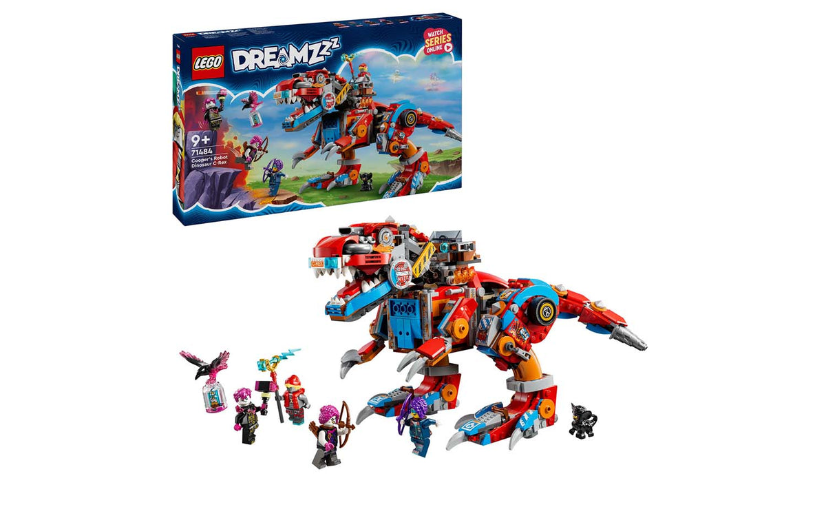LEGO DREAMZzz 71484 Cooper's Robot Dinosaur C-Rex