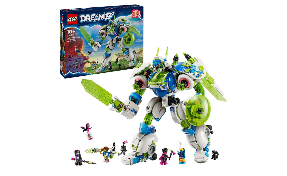 LEGO DREAMZzz 71485 Mateo and Z-Blob the Knight Battle Mech