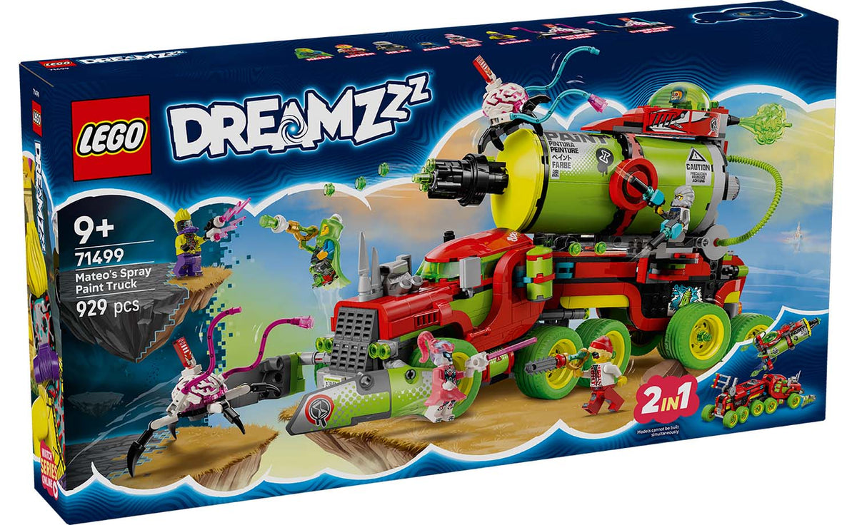 LEGO DREAMZzz 71499 Mateo's Spray Paint Truck