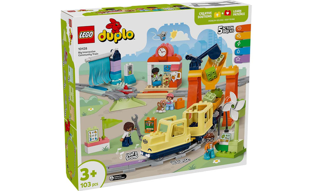 LEGO DUPLO 10428 Big Interactive Community Train
