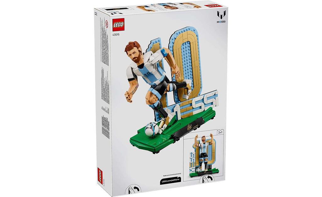 LEGO Editions 43015 Lionel Messi – Soccer Legend