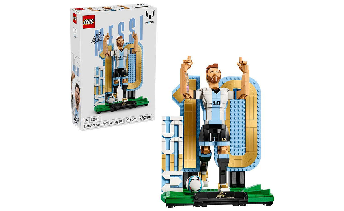 LEGO Editions 43015 Lionel Messi – Soccer Legend