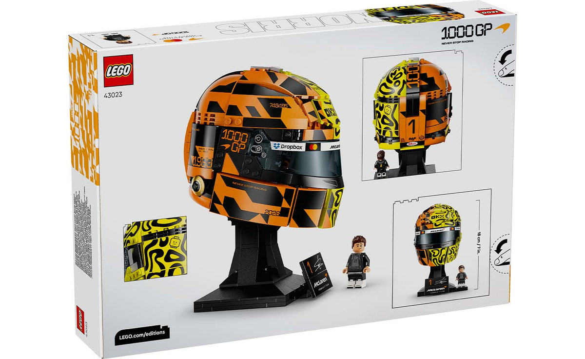 LEGO 43023 Editions McLaren Mastercard F1 Team Lando Norris Helmet