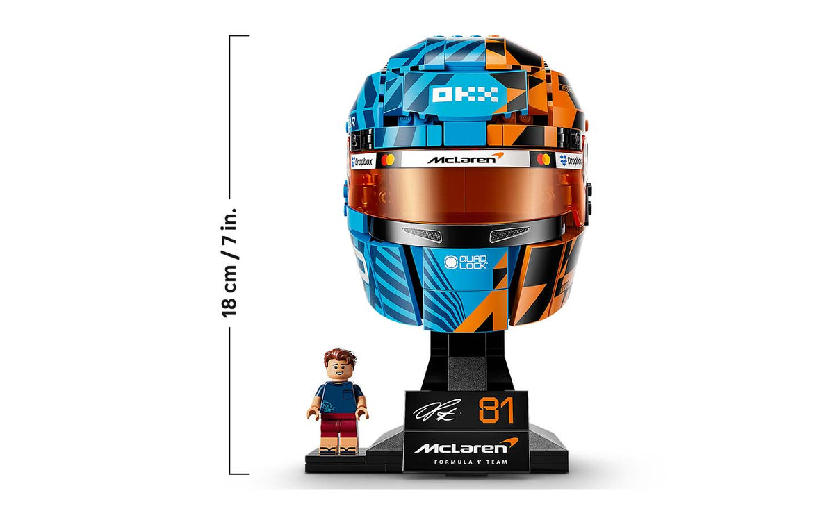 LEGO 43017 Editions McLaren Mastercard F1 Team Oscar Piastri Helmet