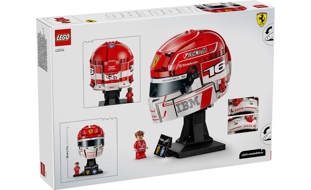 LEGO 43014 Editions Scuderia Ferrari HP Charles Leclerc Helmet