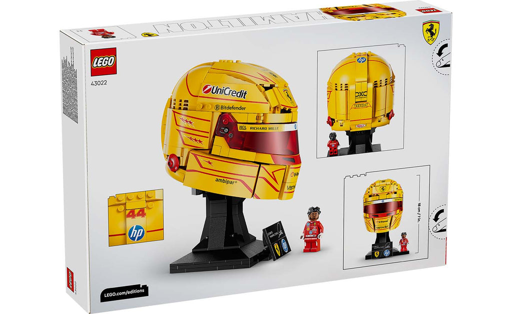 LEGO 43022 Editions Scuderia Ferrari HP Lewis Hamilton Helmet