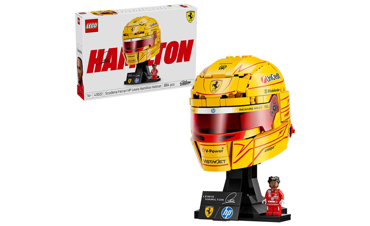 LEGO 43022 Editions Scuderia Ferrari HP Lewis Hamilton Helmet