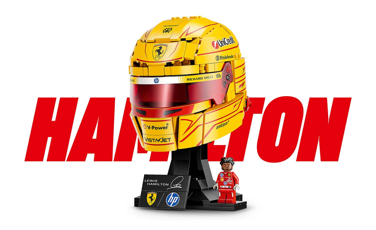 LEGO 43022 Editions Scuderia Ferrari HP Lewis Hamilton Helmet