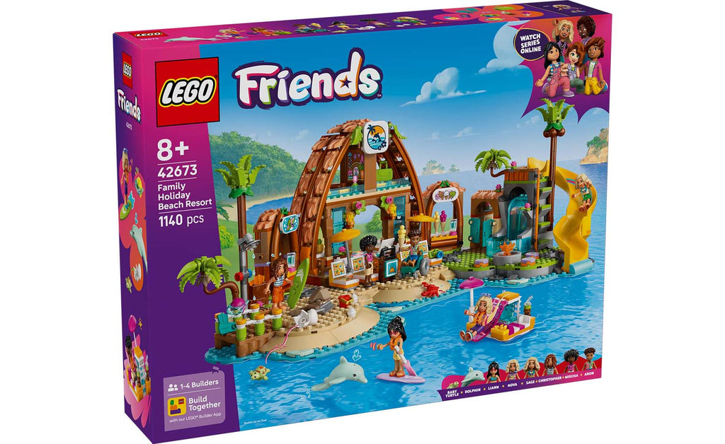 LEGO Friends 42673 Family Holiday Beach Resort