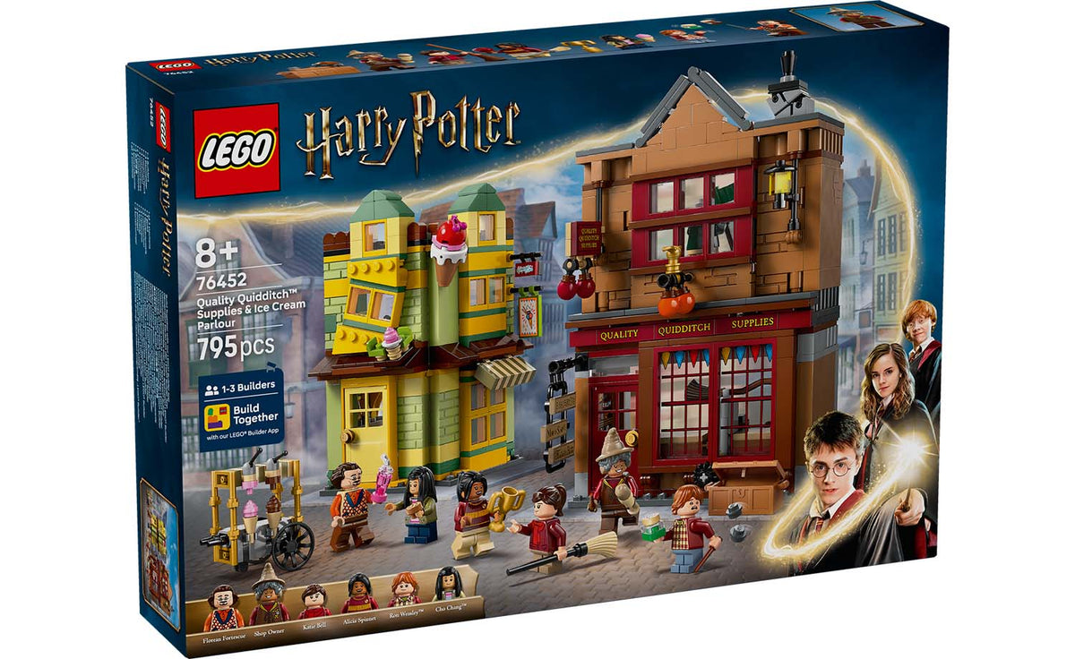 LEGO Harry Potter 76452 Quality Quidditch Supplies & Ice Cream Parlour