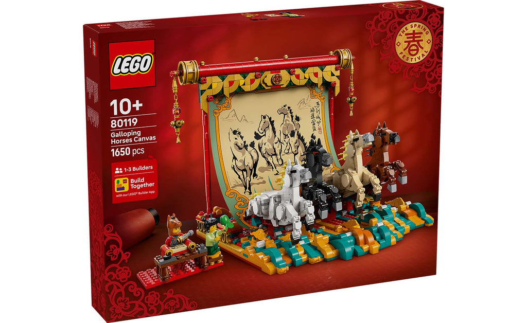 LEGO Iconic 80119 Galloping Horses Canvas