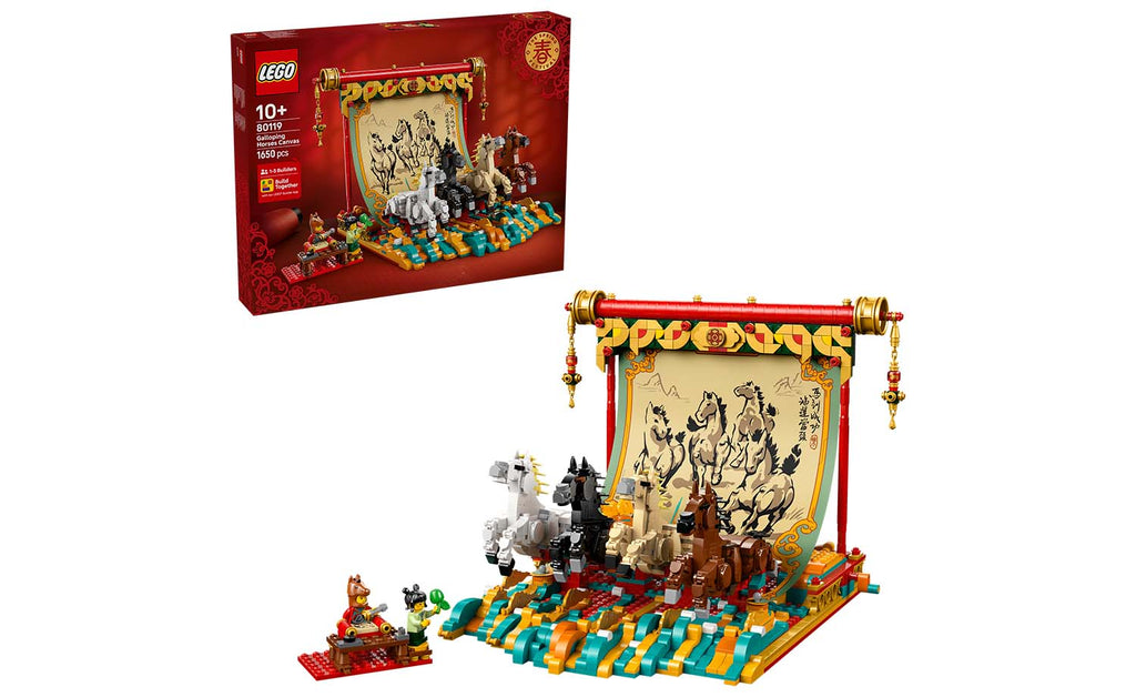 LEGO Iconic 80119 Galloping Horses Canvas