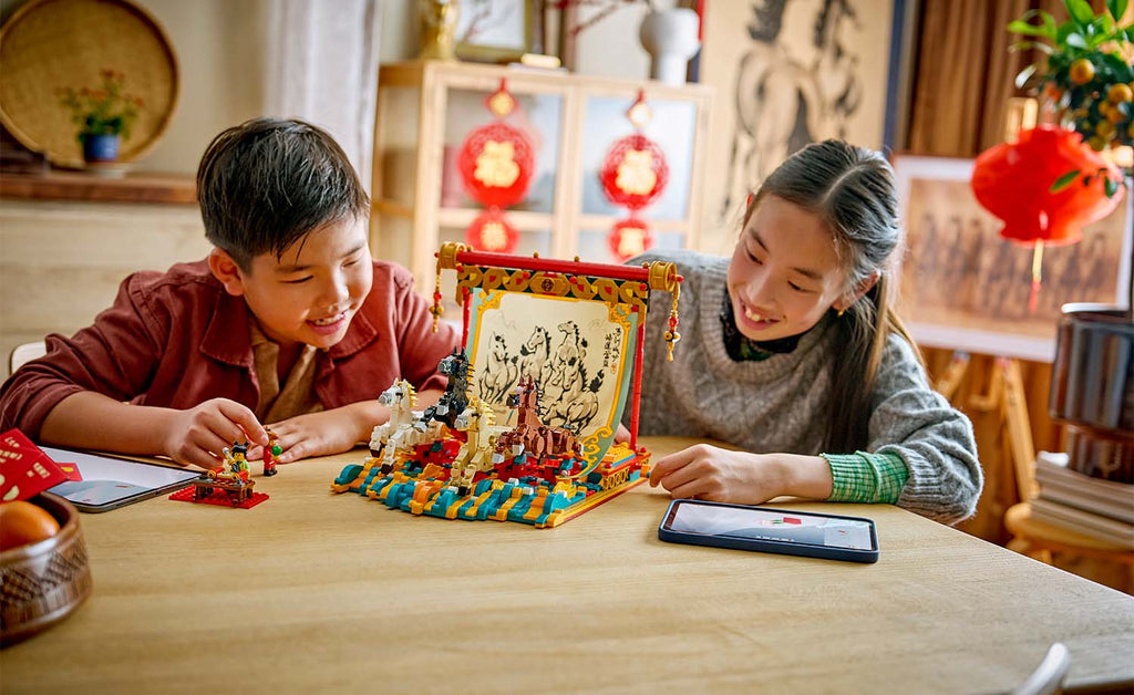 LEGO Iconic 80119 Galloping Horses Canvas